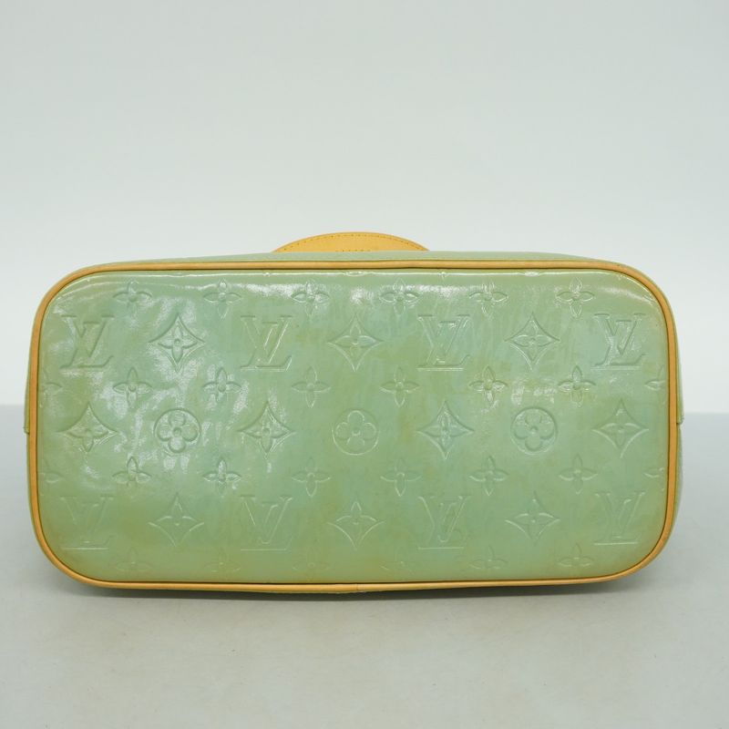 Louis Vuitton Tote Bag Vernis Houston M91005 Baby Blue Women's