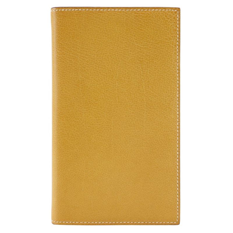 Hermes Agenda Vision Chevre Yellow □L Unisex Notebook Cabas