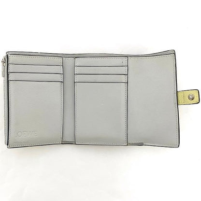 Loewe Trifold Wallet Yellow Anagram
