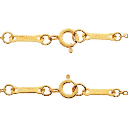 Tiffany & Co Tiffany & Co Open Teardrop Necklace 18K Yellow Gold 38g Gold Elsa