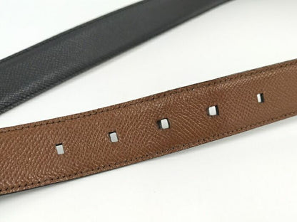 Bvlgari Belt Leather Black