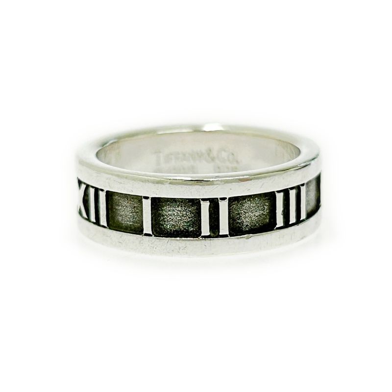 Tiffany & Co Tiffany & Co Silver Atlas Ring 5.8g 925 Engraved 473453 Ring