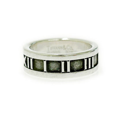 Tiffany & Co Tiffany & Co Silver Atlas Ring 5.8g 925 Engraved 473453 Ring