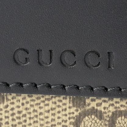 Gucci Coin Case GG Supreme Beige/black