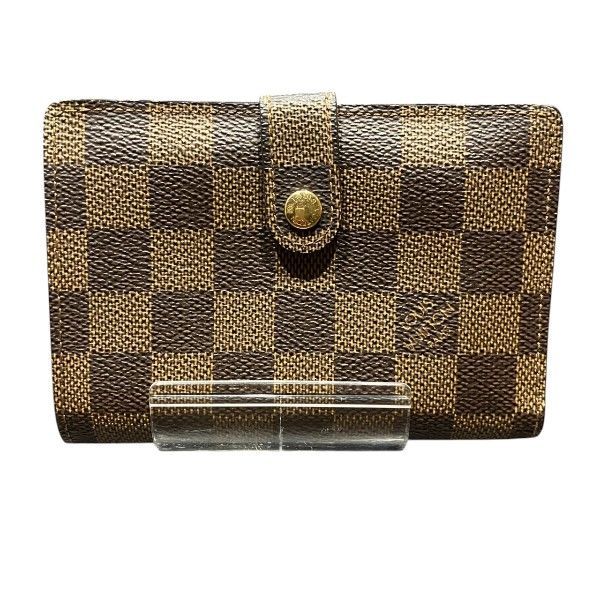 Louis Vuitton Damier Porte Feuille Viennois N61674 Bifold Wallet Unisex