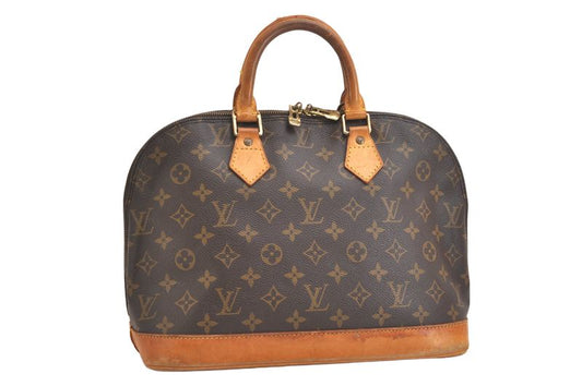 Louis Vuitton Monogram Alma Handbag Wallet M51130 LV 3220n