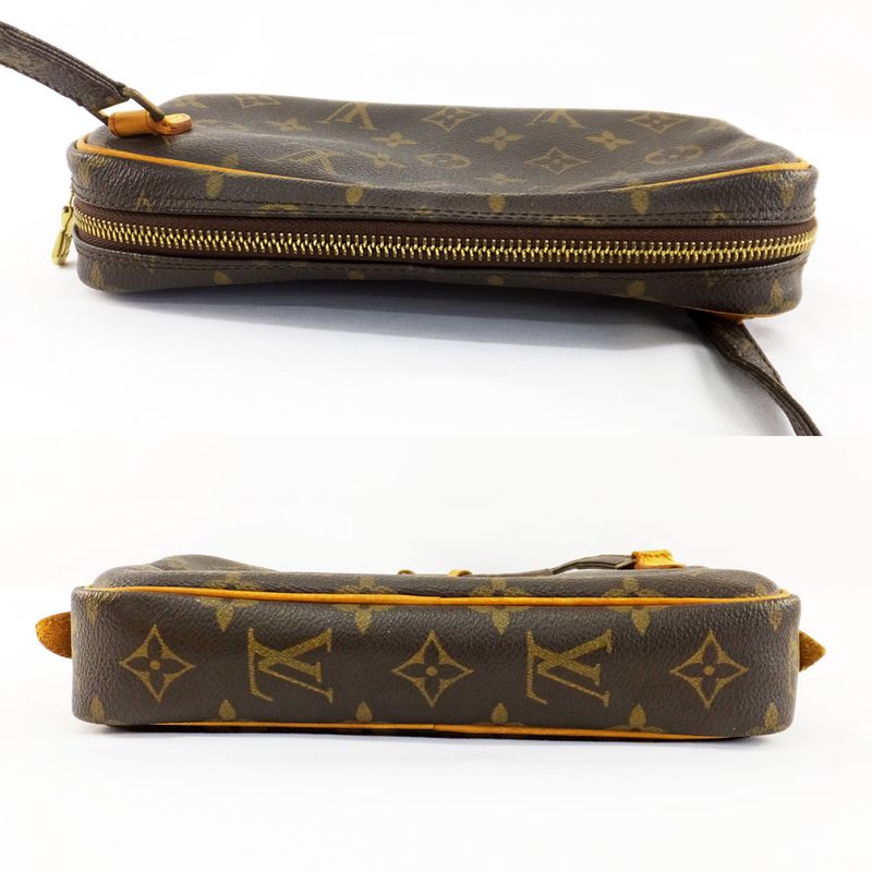 Louis Vuitton Pochette Monogram M51828 Shoulder Bag Gold Hardware Bag