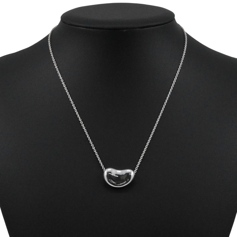 Tiffany & Co Bean Elsa Peretti 925 Silver Ladies 10.9g Necklace