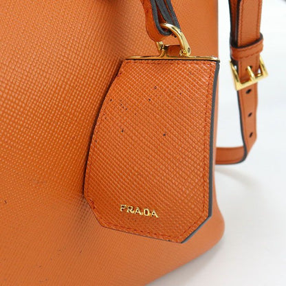 Prada 2WAY Saffiano Leather Pr85885 Tote Bag Leather 2WAY Tote Bag Ladies