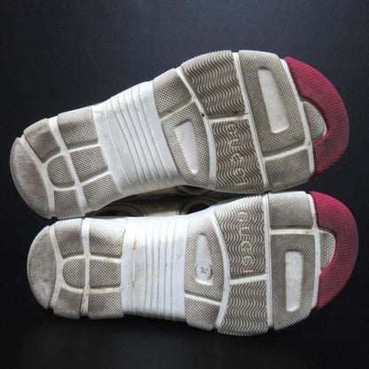 Gucci Mesh Velcro Sandals 570440 Size 34 Beige Multicolor Women Used