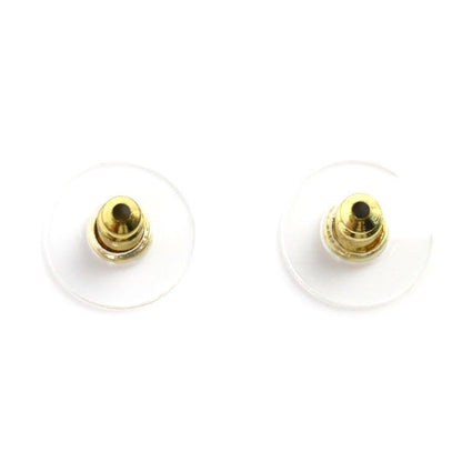 Chanel GP Coco Mark Logo Resin Earrings 51g Ladies Preowned