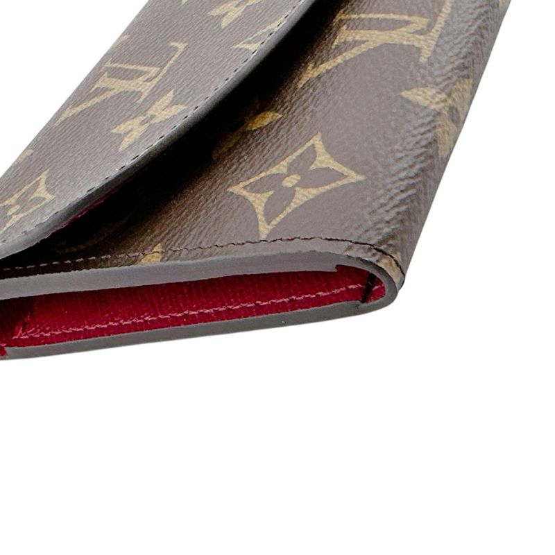 Louis Vuitton M60136 Monogram Portefeuille Emilie Long Wallet Louis Vuitton