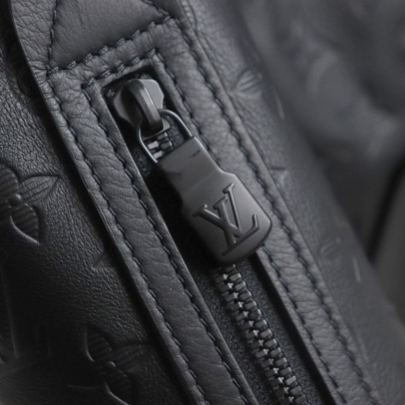  List Price ¥466400 Louis Vuitton M46554 Monogram - Shadow Helmet Bag Drawstrin