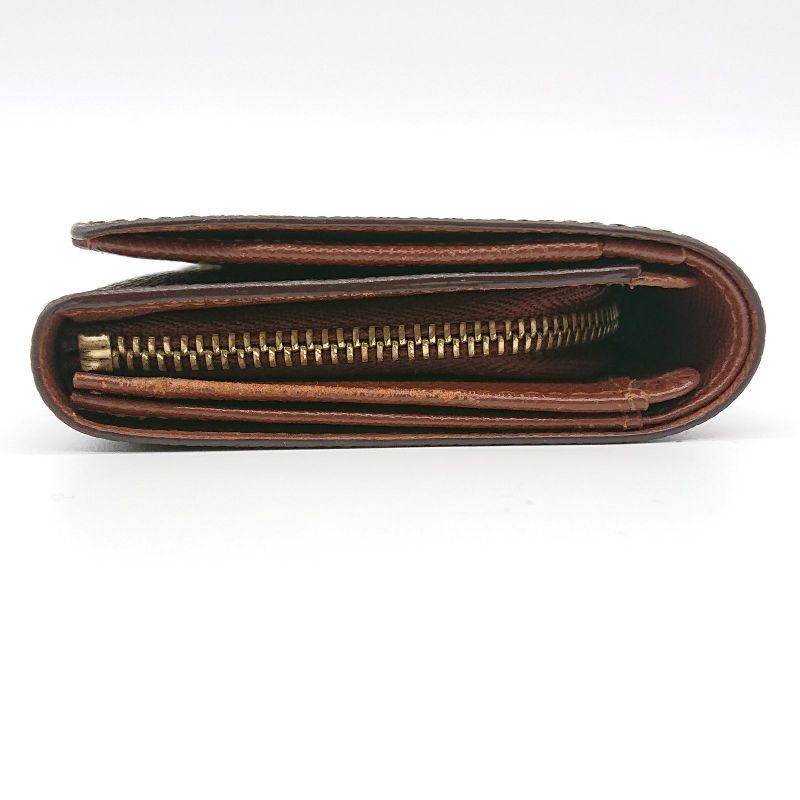 Louis Vuitton Mid-size Folded Wallet With Monogram Portmonnais Biers Trésor