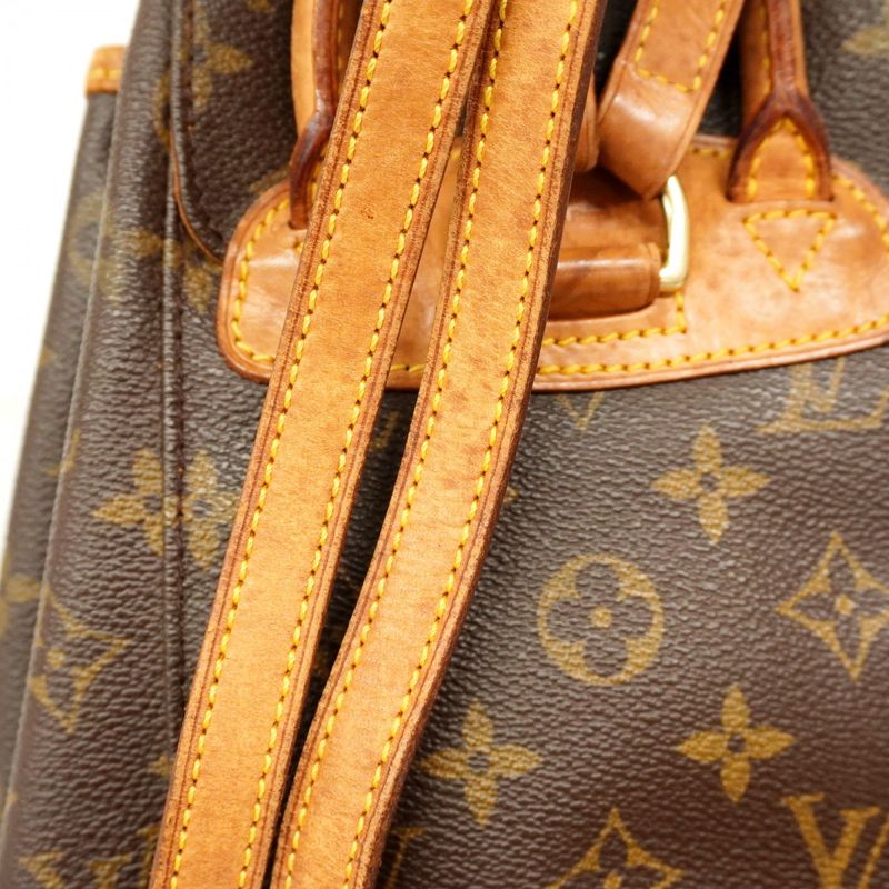 Louis Vuitton Backpack Daypack Monogram Mini Montsouris M51137 Brown Women's