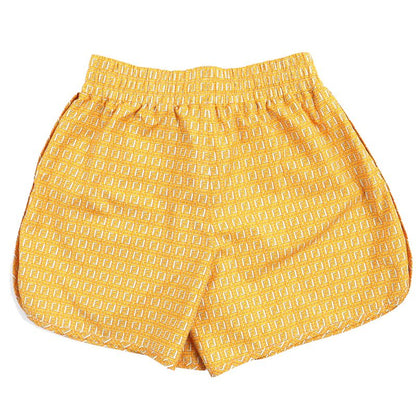 Fendi 2020 Fab230 FF Logo All Over Pattern Swim Shorts Yellowish XS With