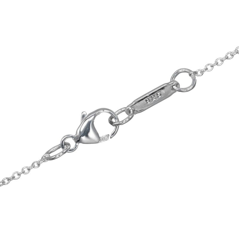 Tiffany & Co Return To Tiffany & Co Heart Lock 925 Silver Ladies 9.59g Necklace