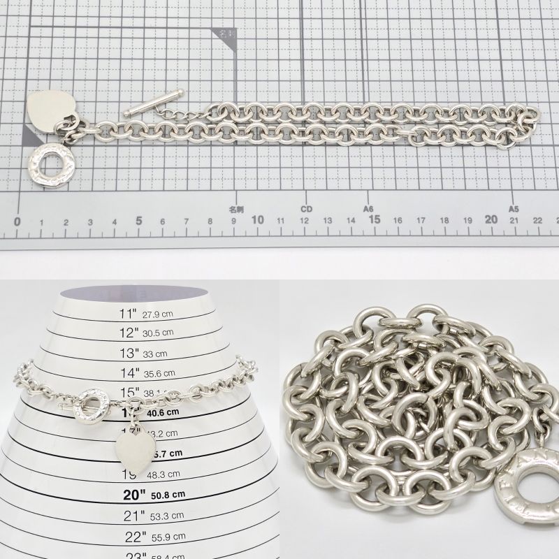 Tiffany & Co Tiffany & Co Heart Tag Necklace Choker With Toggle Closure Star