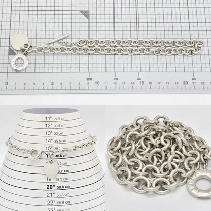 Tiffany & Co Tiffany & Co Heart Tag Necklace Choker With Toggle Closure Star