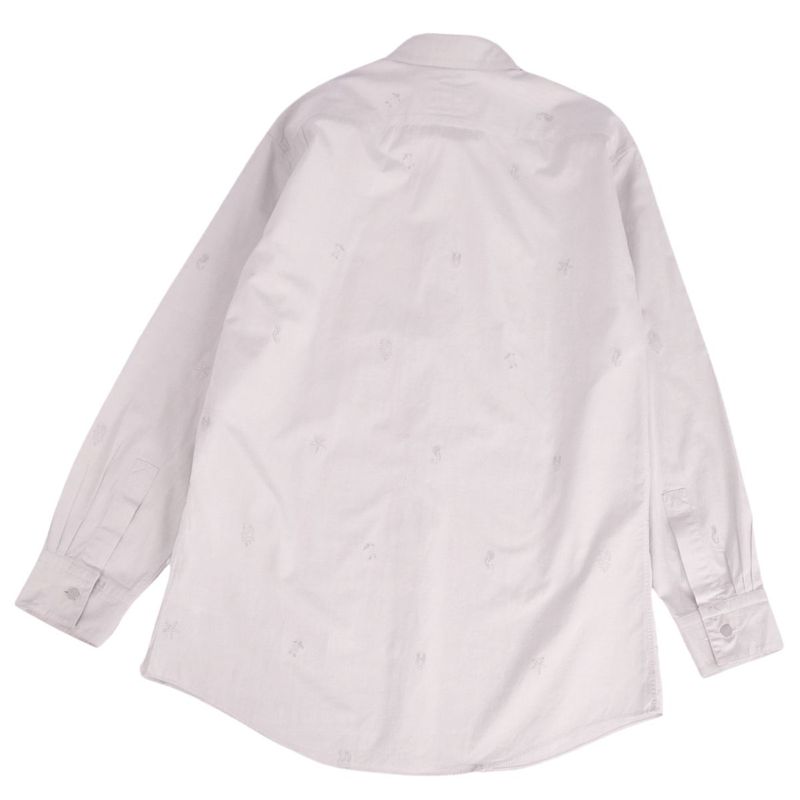 Hermes Shirt 23SS Long Sleeve Long Sleeve Serie Botta