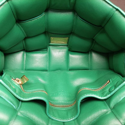 Bottega Veneta The Chain Cassette Green Lambskin B09392158t