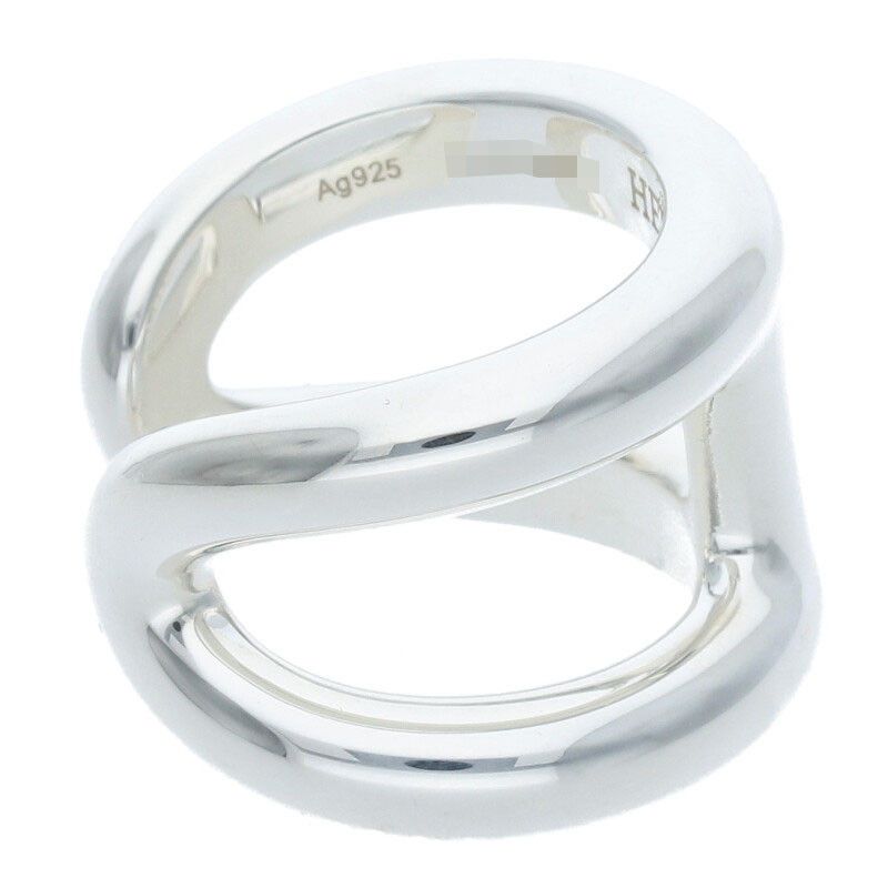 Hermes Osmose GM Osmose GM Silver Ring Men's 52 12