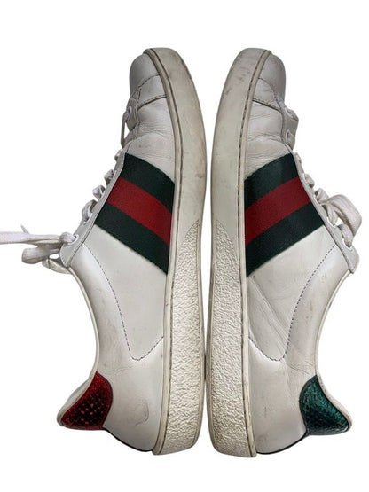 2121 Gucci Sneakers Ace Embroidery Bee Sherry Line 429446 Preowned Uk7 Approx
