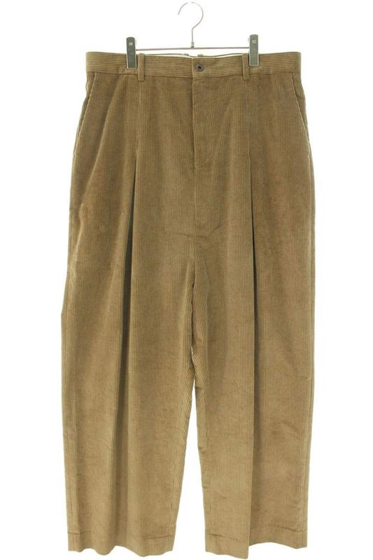 Loewe H526y04weu Cotton Cashmere Corduroy Long Pants Men 52