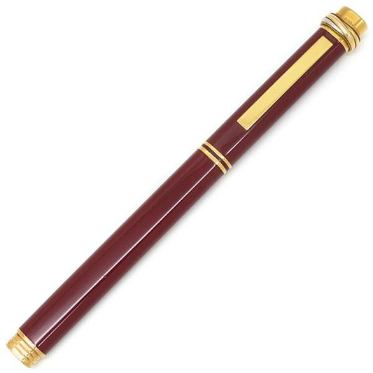 Cartier Ballpoint Pen Trinity GP Resin Bordeaux X Gold Must de Cartier Out of