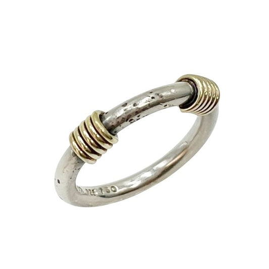Tiffany & Co Tiffany & Co Ring - Band With 2 Wires Size 6 750/925 Silver