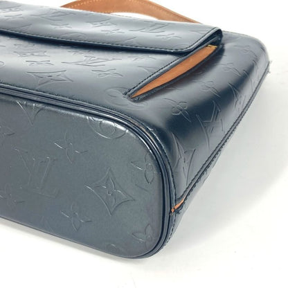 Louis Vuitton Shoulder Bag Alston M55125 Monogram Matte Leather Blue