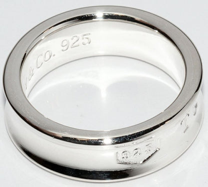 Tiffany & Co Ring SV 1837ring Medium Width 7mm (028in)