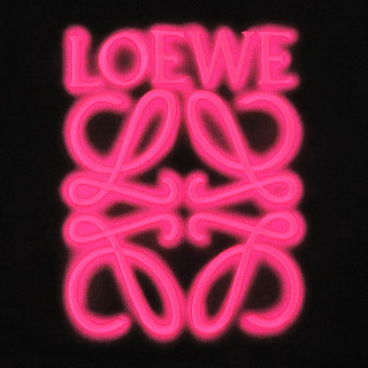 LOEWE 22SS H526y25x05 LOEWE NEON Hoodie Anagram Embroidery Oversize Pullover