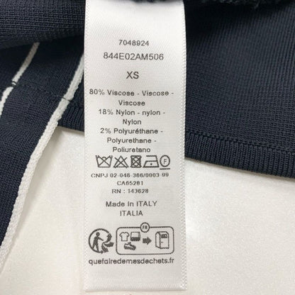 Christian Dior Top Black White Bra
