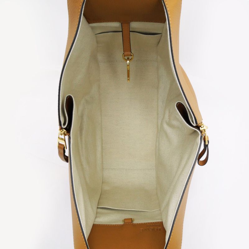 Loewe Hammock Small 38712kbn60 Brown Shoulder Hand 2way Bag Leather