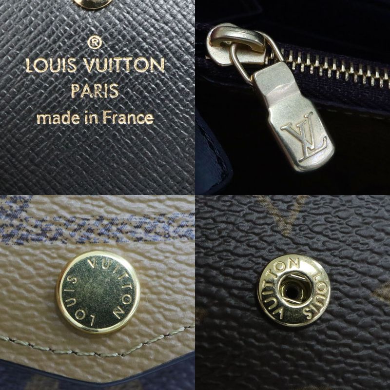 Louis Vuitton Giant Monogram Reverse Portefeuille Sarah M80726 Women's