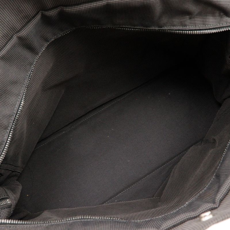 Hermes Yale Line Tote GM Nylon Canvas Gray Unisex Tote Bag