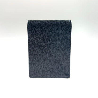 Chanel Caviar Skin Coco Mark Iqos Case Cigarette Case A135511 Black