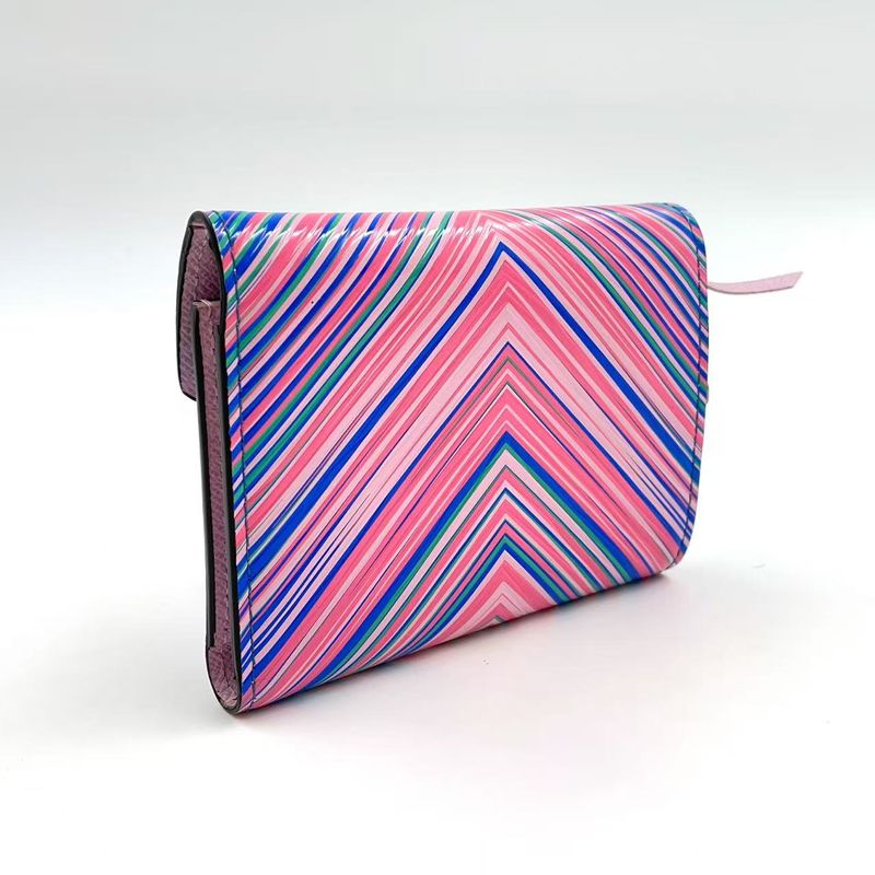 Louis Vuitton Portefeuille Victorine Epi Tropical Leather Multicolor Wallet