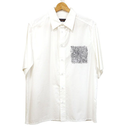 Louis Vuitton Short Sleeve Shirt Size S Cotton White