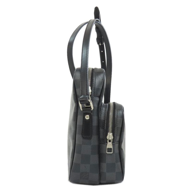 Louis Vuitton N41446 Graphite LEM Shoulder Bag Damier Canvas Women