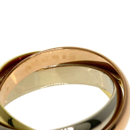 Cartier Trinity #50 Ring 18K Yellow Gold 18K White Gold 18K Pink Gold Ladies