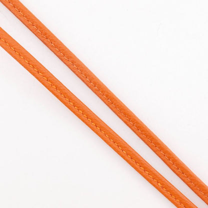 Hermes Siffre Ultrasonic Whistle Courchevel X Metal Orange/silver Ladies 20g