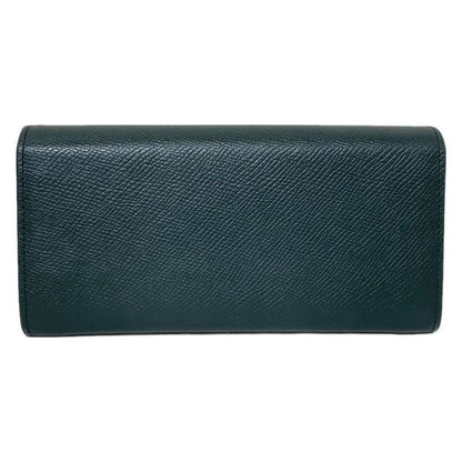 Celine Long Wallet Large Flap Wallet 10b563bel31an Amazon (dark Green)
