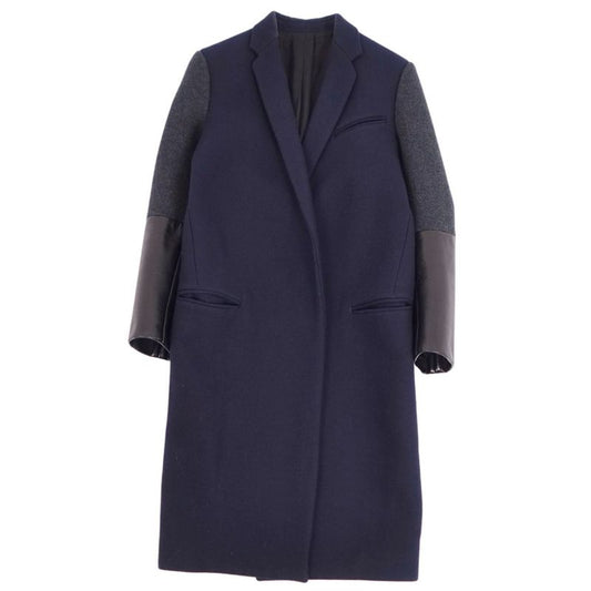 Celine Phoebe Period Crombie Coat Chester Coat
