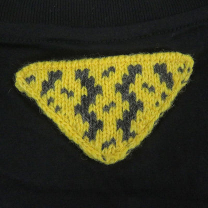 Prada 2021 Ujn741 100% Cotton Triangle Logo Oversized Short Sleeve T-shirt Cut