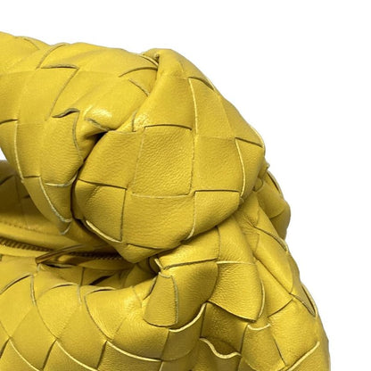 Bottega Veneta Handbag Mini The Jodie Yellow Leather