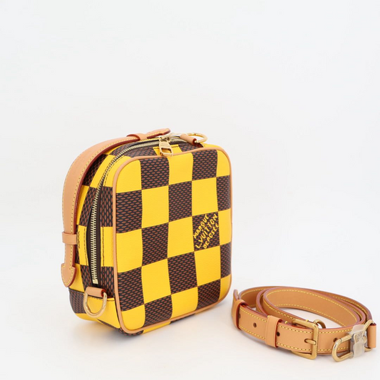 Louis Vuitton Shoulder Bag Damier Pop Canvas Chess Messenger N40562 Louis
