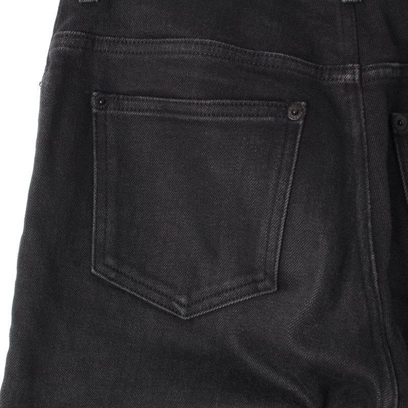 Louis Vuitton Monogram Eclipse Patch Tapered Denim Pants Bottoms Black 27