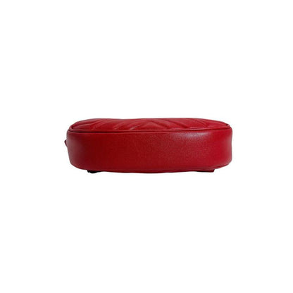 Gucci 476434 Body Bag GG Marmont Body Bag Gucci Red
